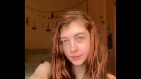 Cute teen shows hairy armpits and fantastic tits