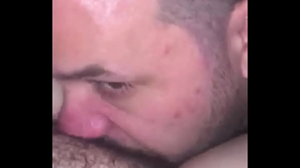 Eating juicy hairy pussy