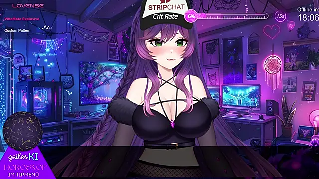 HentaiGotchi nude on webcam for live sex chat